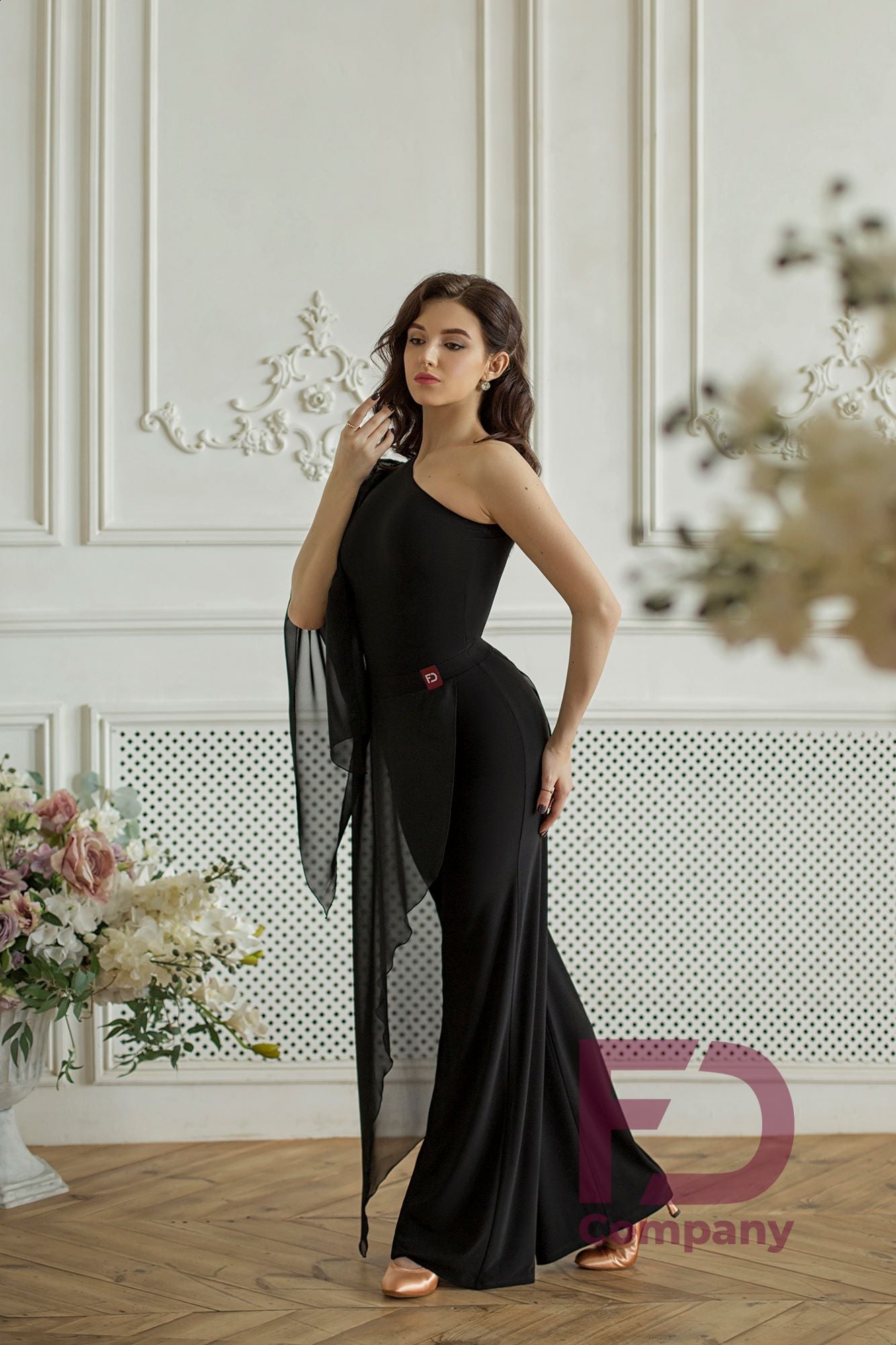 Tanzhose Damen Standard Jasmin